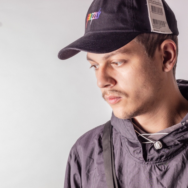 Bon Grizzly Incite Dad Hat Preto